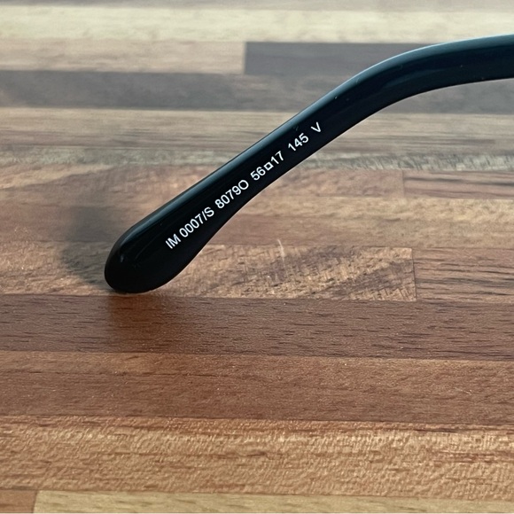 NWT Isabel Marant IM0007/S 8079O Black Aviator Sunglasses - Picture 12 of 13